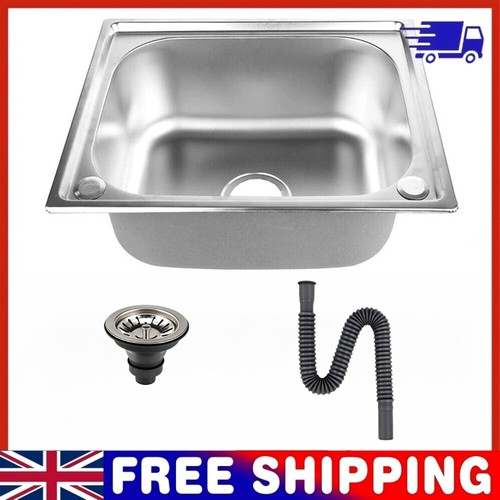 Square single bowl stainless - square,