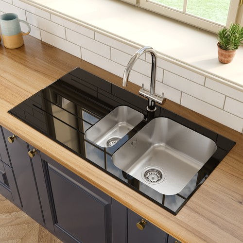Bowl kitchen sink - bowl, with