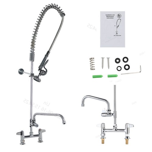 Commercial pre rinse faucet - pre-rinse,