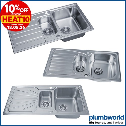 Modern stainless steel - stainless, inset