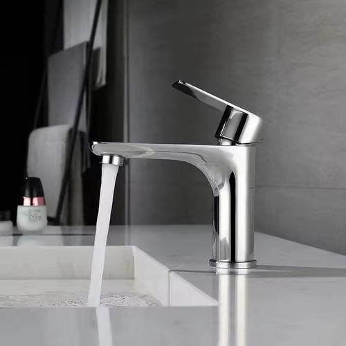 Stainless steel bathroom basin - stainless,