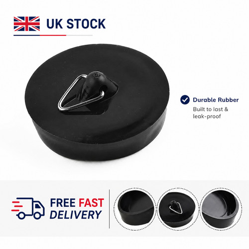Rubber sink basin plug - sink,