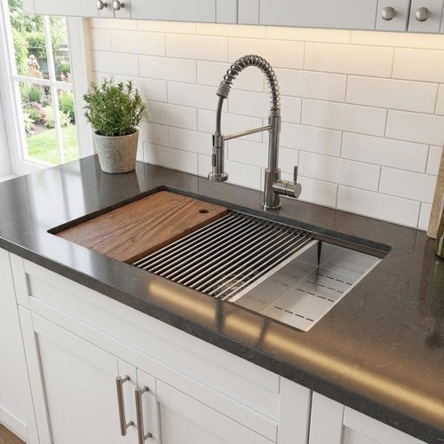 X22 drop kitchen sink - kitchen,