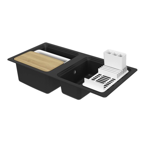 Kitchen sink bowl and - sink, 1.5