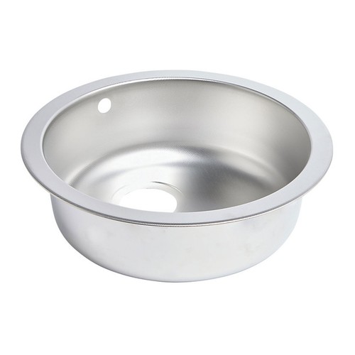 Round kitchen sink textured - sink,
