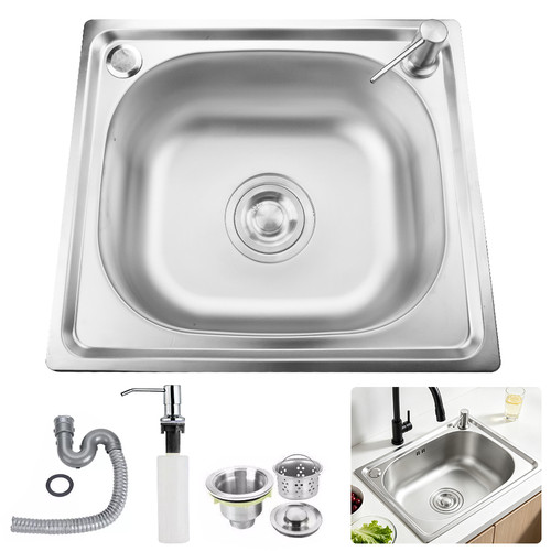 Stainless steel single bowl - stainless,
