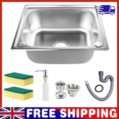 Square single bowl stainless - square,