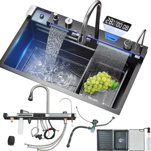 Led inset kitchen sink - inset,