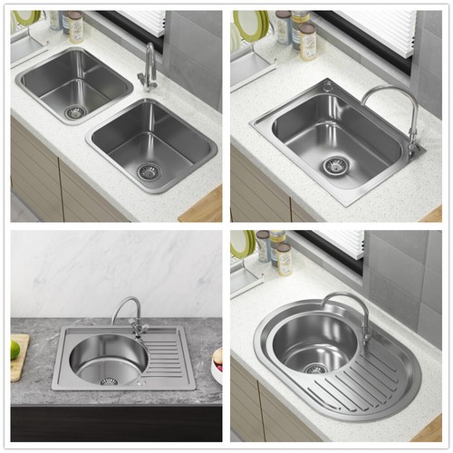 Stainless steel kitchen sink - steel,
