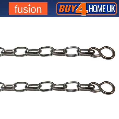 Link plug chain chrome metal - chrome,