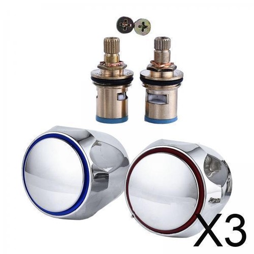 3xfaucet andles for tub - andles, 2pcs