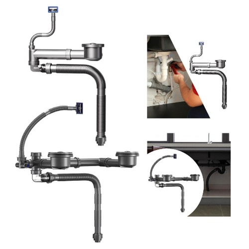 Bathroom sink drain set - drain,